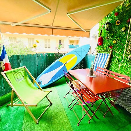 Confortable Studio A Nice Centre Cote Plage Bel Terrasse Paddle Exterior photo